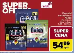 Carrefour Finish kapsułki do zmywarki (Ultimate, All in 1) oferta