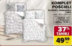 Carrefour Komplet pościeli FLOWERY, PRIMAVERA, FARO 160 x 200 cm oferta