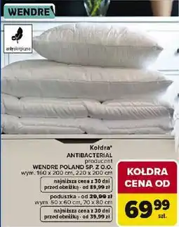 Carrefour Kołdra ANTIBACTERIAL WENDRE oferta