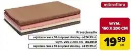 Carrefour Prześcieradło mikrofibra WYM. 160 x 200 CM oferta