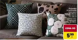 Carrefour Poszewka na poduszkę - różne wzory oferta
