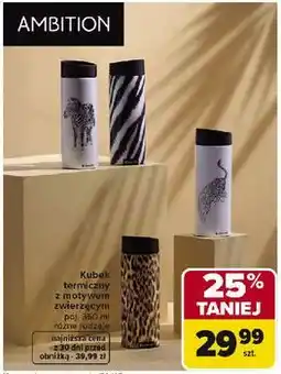 Carrefour Kubek termiczny z motywem zwierzęcym (Ambition) oferta