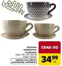 Carrefour Osłonka ceramiczna FILIŻANKA oferta