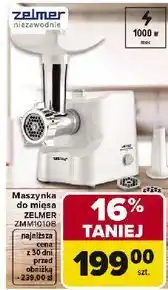 Carrefour Maszynka do mięsa ZELMER ZMM1010B oferta