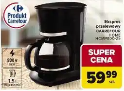 Carrefour Ekspres przelewowy CARREFOUR HOME HCM9808-25 oferta