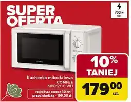 Carrefour Kuchenka mikrofalowa COMFEE MWO12EC-WH oferta