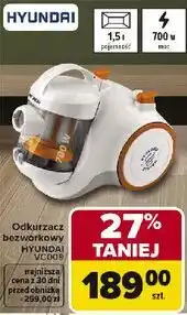 Carrefour Odkurzacz bezworkowy HYUNDAI oferta