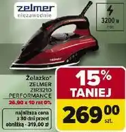 Carrefour Żelazko ZELMER IRON ZIR1585 X-TERM PERFORMANCE oferta