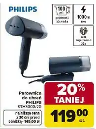 Carrefour Parownica do ubrań PHILIPS STEAM&GO STH3020/10 oferta