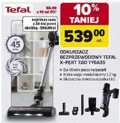 Carrefour Odkurzacz bezprzewodowy TEFAL X-PERT 7.60 TY3453 oferta