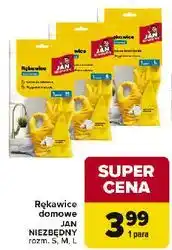 Carrefour Rękawice domowe JAN NIEZBĘDNY oferta