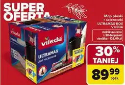Carrefour Mop płaski + ściereczki ULTRAMAX BOX Vileda oferta