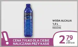 Selgros Woda alcalia oferta