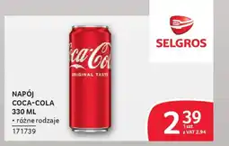 Selgros Napój coca-cola oferta