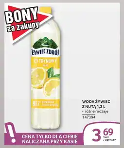 Selgros Woda żywiec z nutą oferta