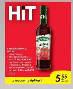 Selgros Syrop herbapol oferta