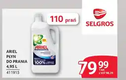 Selgros Ariel płyn do prania oferta