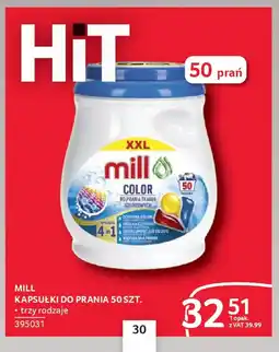 Selgros Mill kapsułki do prania oferta