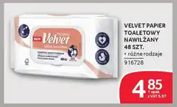 Selgros Velvet papier toaletowy nawilżany oferta