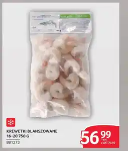 Selgros Krewetki blanszowane oferta