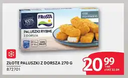 Selgros Złote paluszki z dorsza oferta