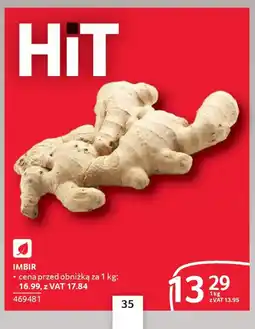 Selgros Imbir oferta