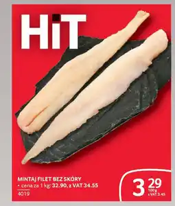 Selgros Mintaj filet bez skóry oferta