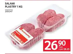 Selgros Salami plastry oferta