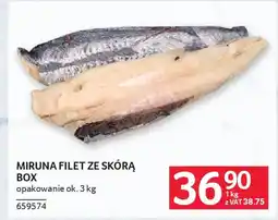 Selgros Miruna filet ze skórą box oferta