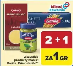 Carrefour Produkty Barilla, Primo Gusto (makarony, sosy pesto) oferta