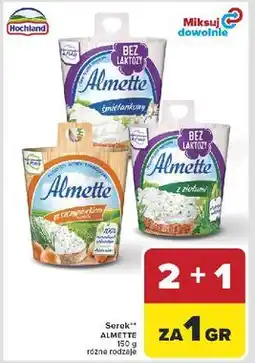 Carrefour Serek Almette różne rodzaje oferta