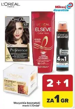 Carrefour Wszystkie kosmetyki marki L'Oréal oferta