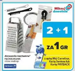 Carrefour Akcesoria kuchenne FACKELMANN oferta