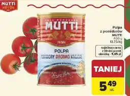 Carrefour Polpa z pomidorów MUTTI oferta