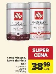 Carrefour Kawa mielona, kawa ziarnista ILLY w puszce oferta