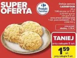 Carrefour Delicje serowa CARREFOUR oferta