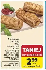 Carrefour Przekąska hot dog oferta