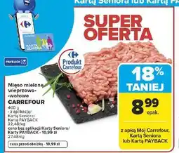 Carrefour Mięso mielone wieprzowo-wołowe CARREFOUR oferta