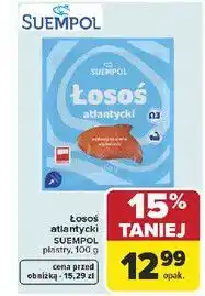 Carrefour Łosoś atlantycki plastry SUEMPOL oferta