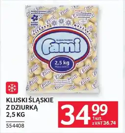 Selgros Kluski śląskie z dziurką oferta