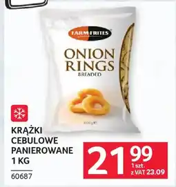 Selgros Krążki cebulowe panierowane oferta