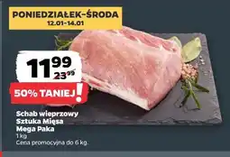 Netto Schab wieprzowy Sztuka Mięsa Mega Paka oferta