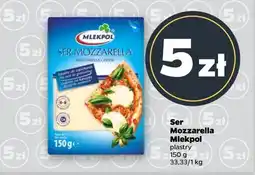 Netto Ser Mozzarella Mlekpol plastry oferta