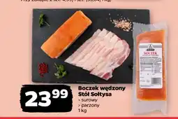 Netto Boczek wędzony Stół Sołtysa surowy/parzony oferta