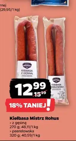 Netto Kiełbasa Mistrz Rohus z gęsiną / perłowa 270/320 g oferta