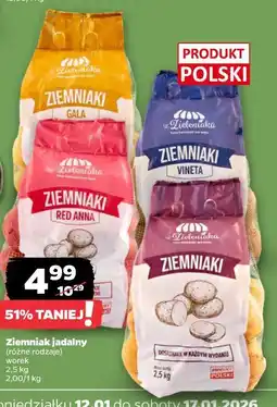 Netto Ziemniak jadalny (różne rodzaje) worek oferta