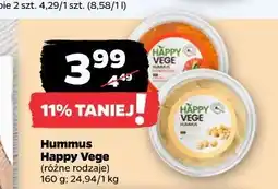 Netto Hummus Happy Vege oferta