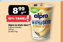 Netto Alpro w stylu skyr o smaku wanilii oferta