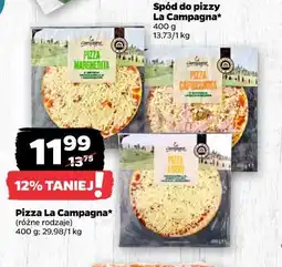 Netto Pizza La Campagna (400 g, różne rodzaje) oferta