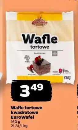 Netto Wafle tortowe kwadratowe EuroWafel oferta